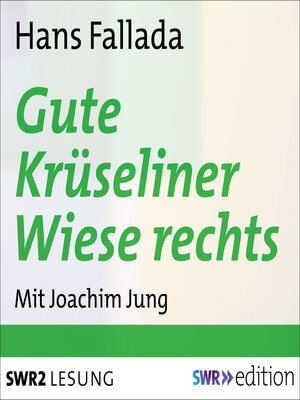 cover image of Gute Krüseliner Wiese rechts
